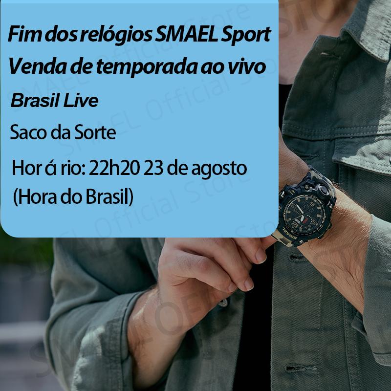 

Wristwatches Lucky Bag For Brazil Live, Time: 22:20 , 23 August, 2021, As pic