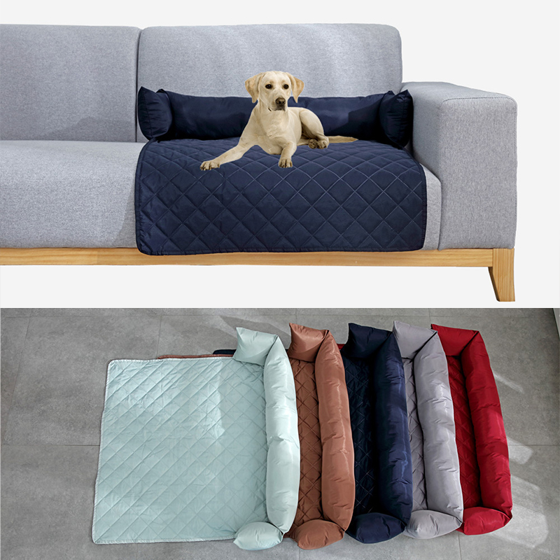

Pet Bed Mattress Dog Cat Cushion Waterproof Pad Soft Mat Removabe Cover Piow Kenne Dog Mat Pet Puppy Cushion Mat, C-light green