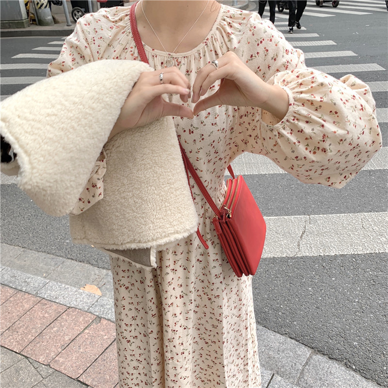 Spring Womens Boho Chiffon Female Vintage Dress Party Oversize Long Sleeve Women Dresses Robe Vestido 210417Z