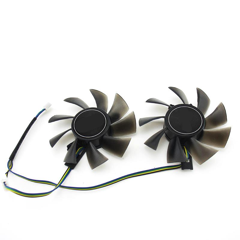 Fans & Coolings 2PCS 75MM GA82S2H P106 GPU FAN For GALAX GTX-1060 KFA2 GTX 1060 Gainward GTX1060 Chasing Version Card Cooling As Replacement-image-712321107