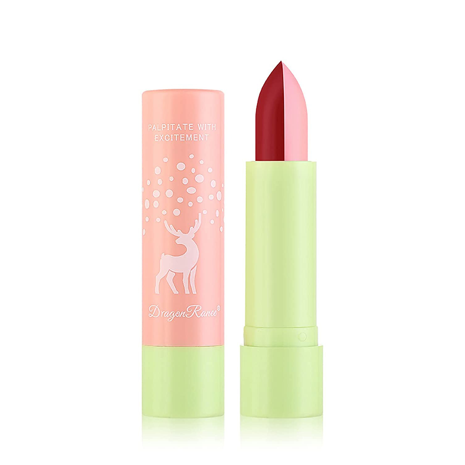 

Color Changing Lip Color Stick Long Lasting Nutritious Lips Moisturizer Magic Temperature Color Change Lip Balm PH Mood Lipsticks, 01
