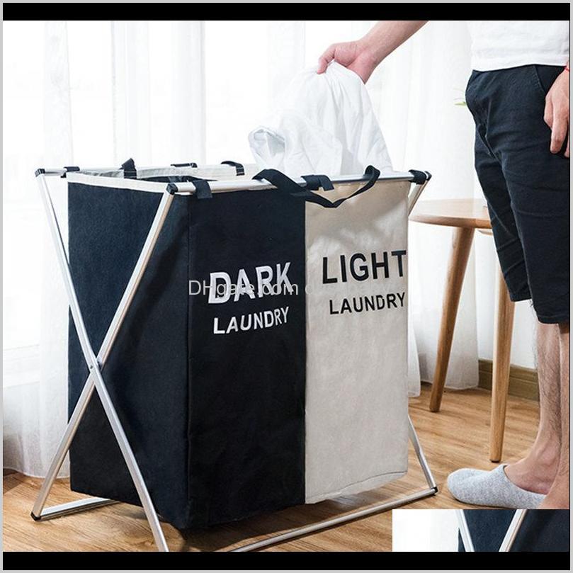 

Storage Housekeeping Organization & Garden Drop Delivery 2021 Foldable Dirty Laundry Basket Clothes Organizer X-Shape Printed Collapsible Thr