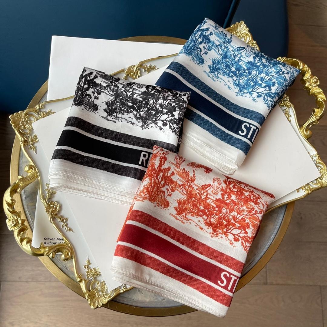 

High quality 3 colors silk scarf women 53*53cm small square scarves casual elegant boutique wholesale gifts for womens, Blue;gray