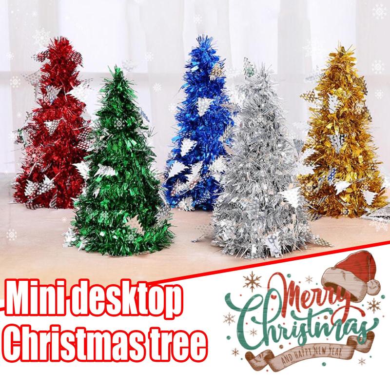 

Christmas Decorations Creative Mini Desktop Tree Decoration Small Green El Mall