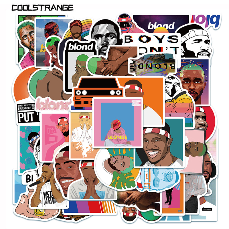 

10/30/50Pcs Blonde Frank Stickers Singer Ocean Cool American Singer For Luggage Skateboard Fridge Guitar Laptop DIY Stationery