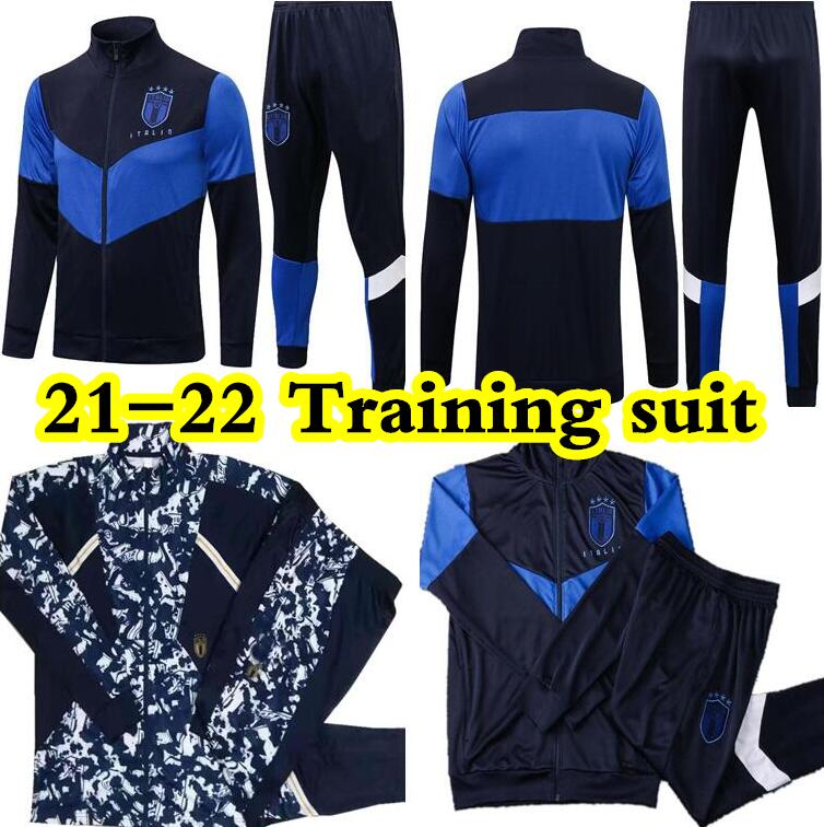 

21 22 Italy survetement jacket Training suit JORGINHO EL SHAARAWY BONUCCI INSIGNE soccer Jersey tracksuits 2021 2022 tracksuit football jacket tracksuit set