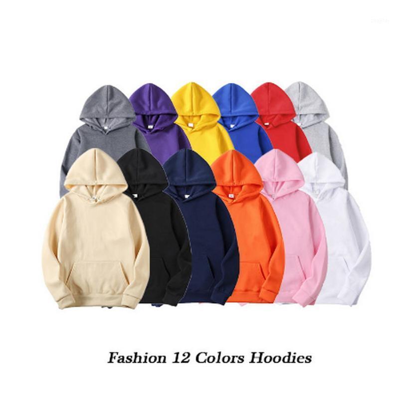 

Qualit Marque Hommes Capuche 2021 Automne Mle Hip Hop Streetwear Pull Sweats Couleur Unie Men's Hoodies & Sweatshirts, Blue