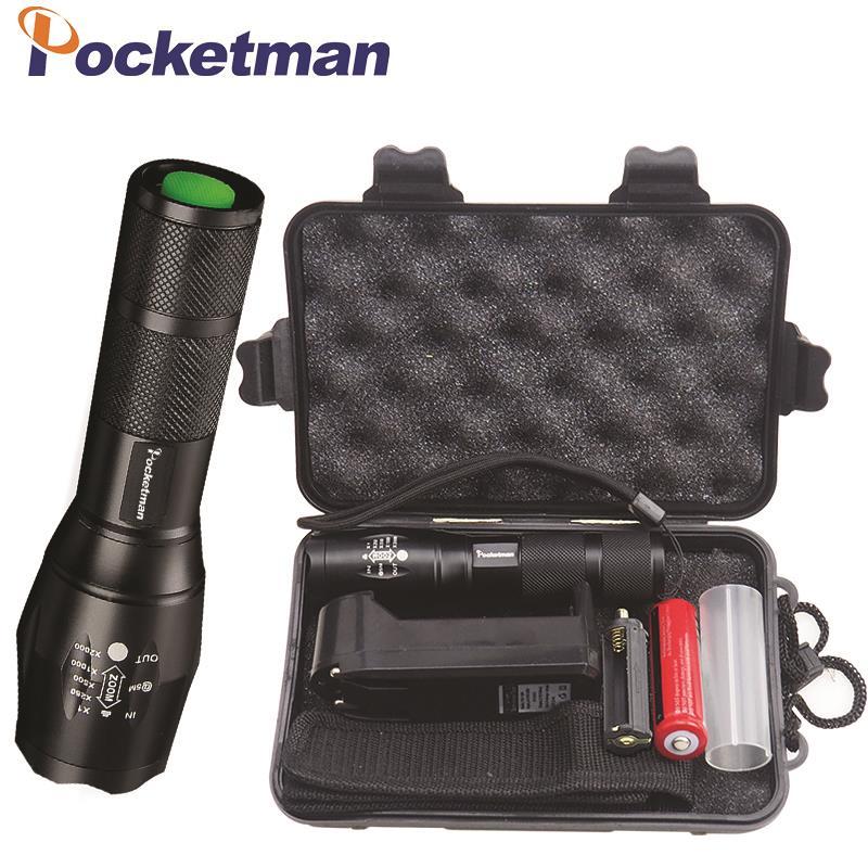 

Lumnes XM-L T6 LED Tactical Torch 5Mode Zoomable Waterproof Light Lanternas Flashlights Torches
