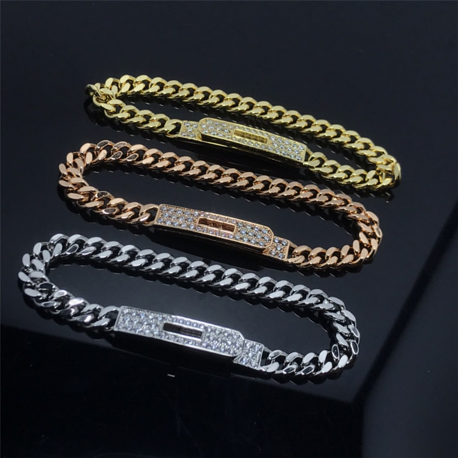 

Designer Bracelets Fashion Bracelet Chains Unique for Man Woman Jewelry Top Quality
