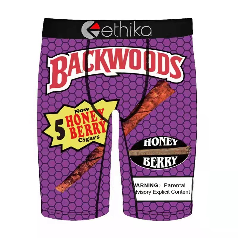 swimwears Ethika briefs men's unisex boxer shorts Breif pattern sports hip-hop rock consumer underwear skateboard street fashion stretch S-X-image-745566975