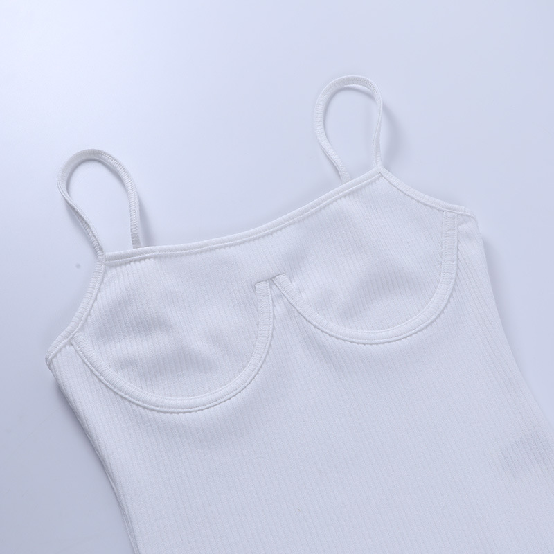 

2011new women solid color bodysuit push up sleeveless bodycon body suit summer fashion sstreetwear outfits body 2021, Black;white