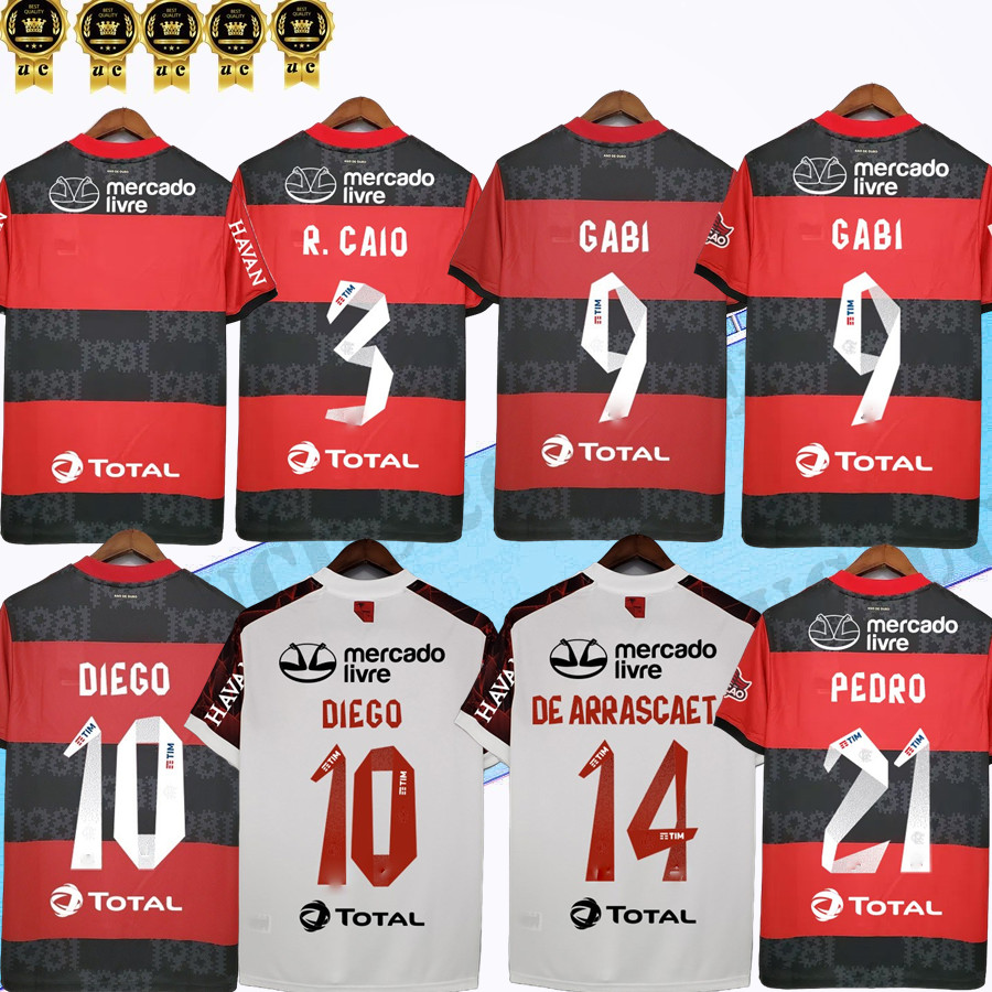 

S-3XL Flamengo soccer jerseys 2021 2022 man women shirts DIEGO E.RIBEIRO GABRIEL B. GABI football jersey PEDRO home away Camisa Mengo 21 22 P Fans version