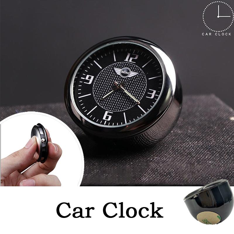 

Interior Decorations Car Luminous Ornaments Quartz Clock Auto Mini Clocks Watch Hygrometer Thermometer Decoration For Universe Cars Cooper