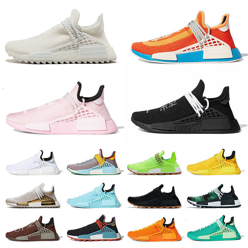 

Nmd Human Race Original Athletic Pharrell Williams Running Shoes For Men Women High Quallity Runners Sports Sneakers PW X Hu trail Mens