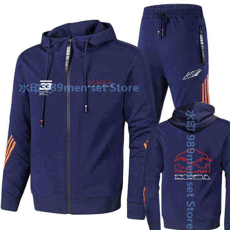 

2021 Formula One Dutch driver Verstappen F1 Team Oversized hoodies 2Pieces Men Sets tracksuit Racing Fans jacket Sweatshirt, 10
