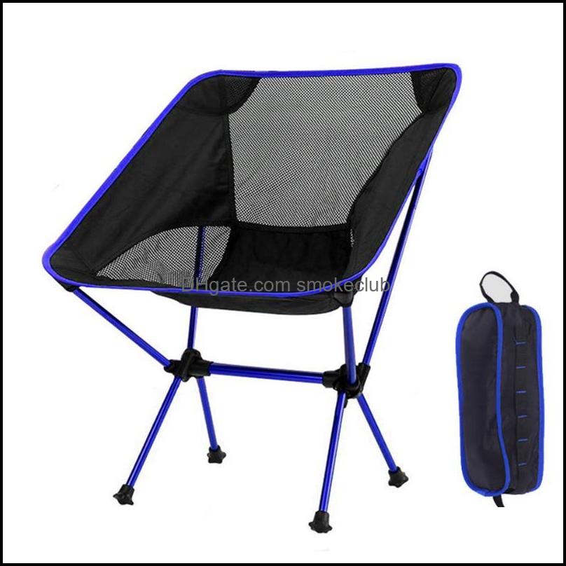 Sports & Outdoors Loogdeel Tralight Folding Chair Superhard High Load Outdoor Cam Portable Beach Hiking Picnic Seat Fishing Aessories Drop D-image-735702899