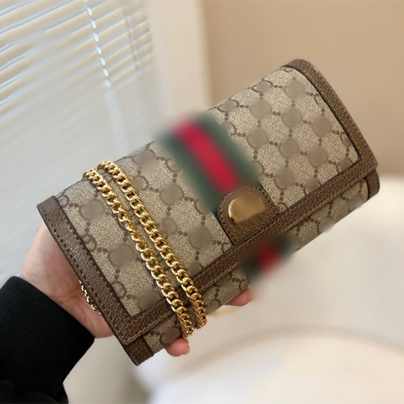

GGs Ophidia WOC designer wallets clutch purse LOUISS VUTTONS LVs YSLs gold chain lady handbags women luxury shoulder cross body bags messenger bag, Reinforced packaging