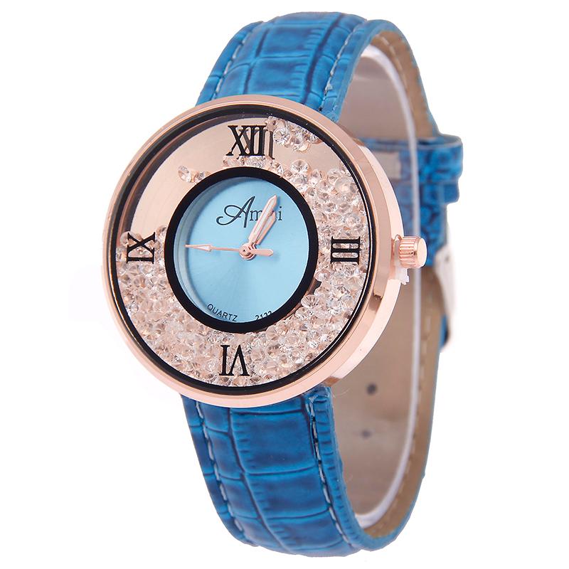 

Wristwatches 19 Women Watch Exquisite Quartz Ladies Watches Montre Femme Waterproof Leather Female Clock Horloges Vrouwen