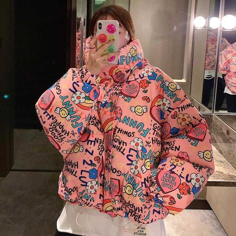 

Mens Classic Down Coat Winter Puffer Jacket Top Quality Designer Parka Women Jackets With Letter Flower Luxury Streetwear Homme Unisex Coats 2021, Black