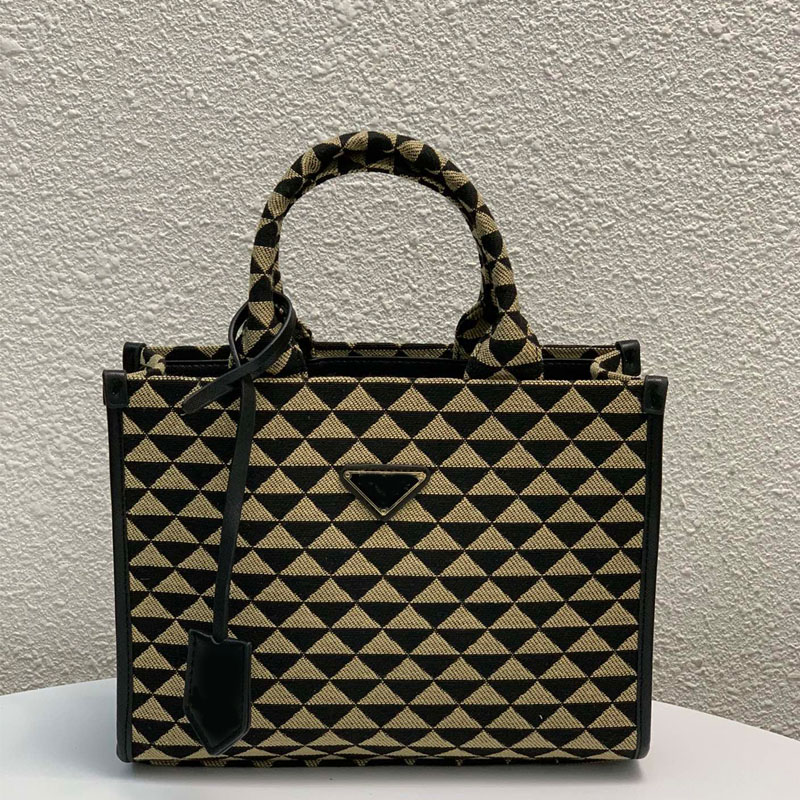 

Tote Shopping Bag Handbag Crossbody Bags Canvas Leather Removable Shoulder Strap Inside Fashion Letters High Quality Pocket, 17*18cm