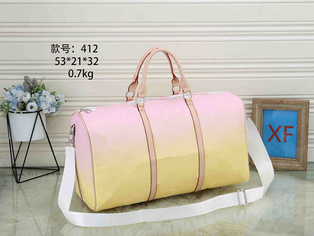 

Shoulder Bags ONTHEGO Womens Designers Handbags Luxurys Purses Luxury Clutch Women Leather Tote Ladies Crossbody D412, Pink yellow