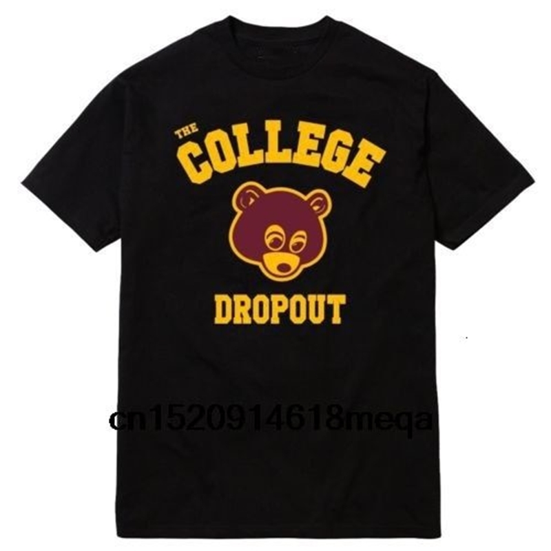 

Boys Tee College Dropout t Shirt Men Kanye West Music Printed Gift Short Sleeve Casual Teechildren's Clothingchildren's Clothing, Blue