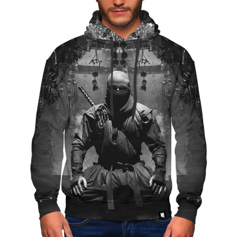 

CALYPSE Design Pattern Men s 3D Printing Hoodie Visual Impact Party Top Punk Gothic Round Neck High Quality American Sweatshirt Hoodie, Black