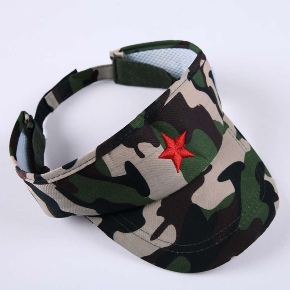 

sun boys and girls camouflage empty hat Children's outdoor sunscreen cap, Yellow