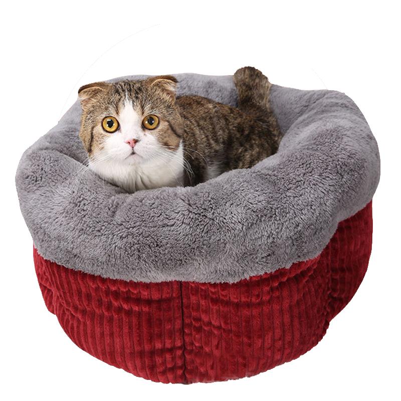 

Venxuis Super Warm Hexagon Dog House Cotton Winter Cat Small Puppy Kennel And Nest For Kitten Kennels & Pens