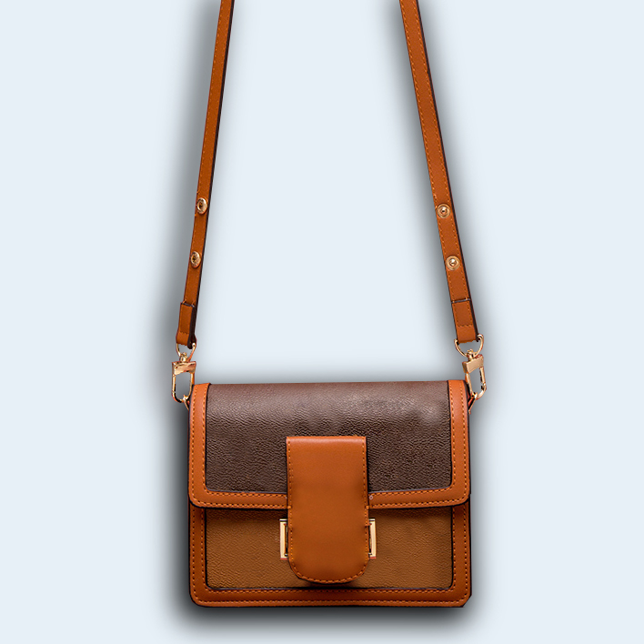 

Designer Womens Shoulder bags Genuine Leather Cross body Buckle design, Supplement (not shipped separately)