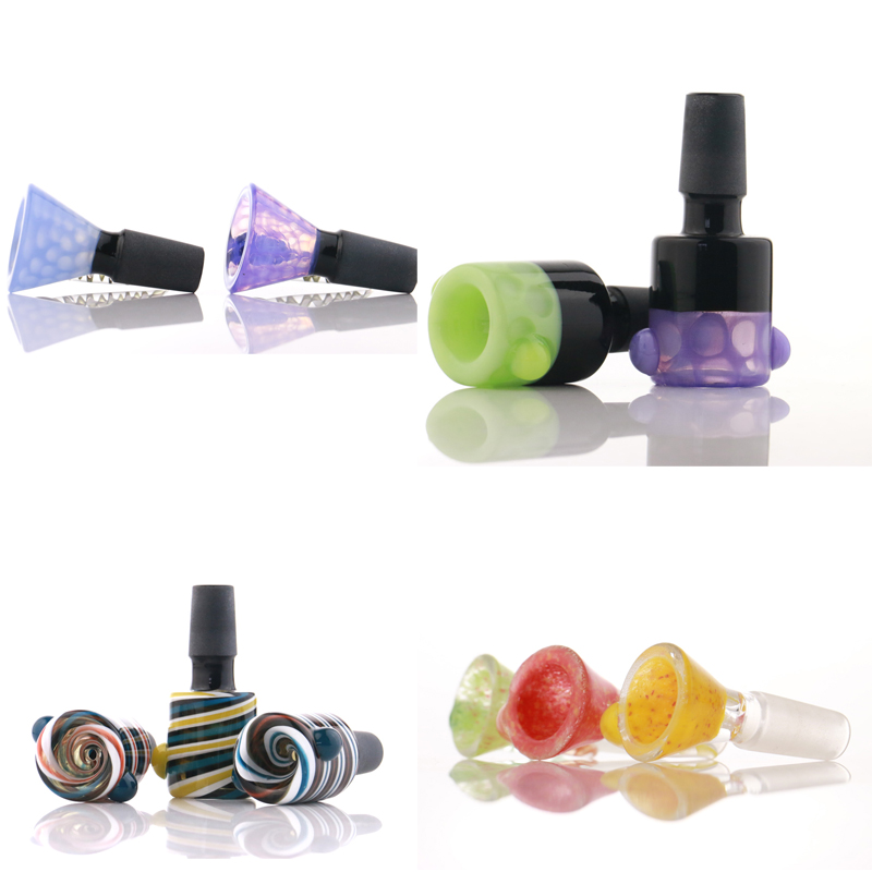 

2021 ARRIVAL Smoking Accessories Glass Bowls for bongs various styles head bowl Joint Size 14mm male