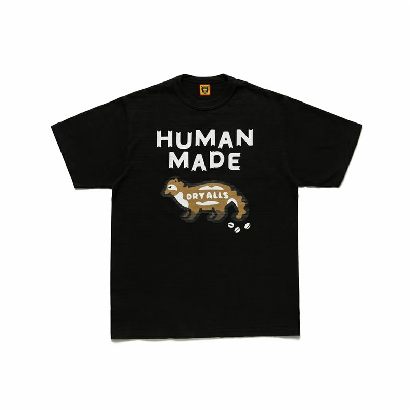 

White Black Printing T shirt Men Women 1 Quality Cotton T-shirt Top Tees