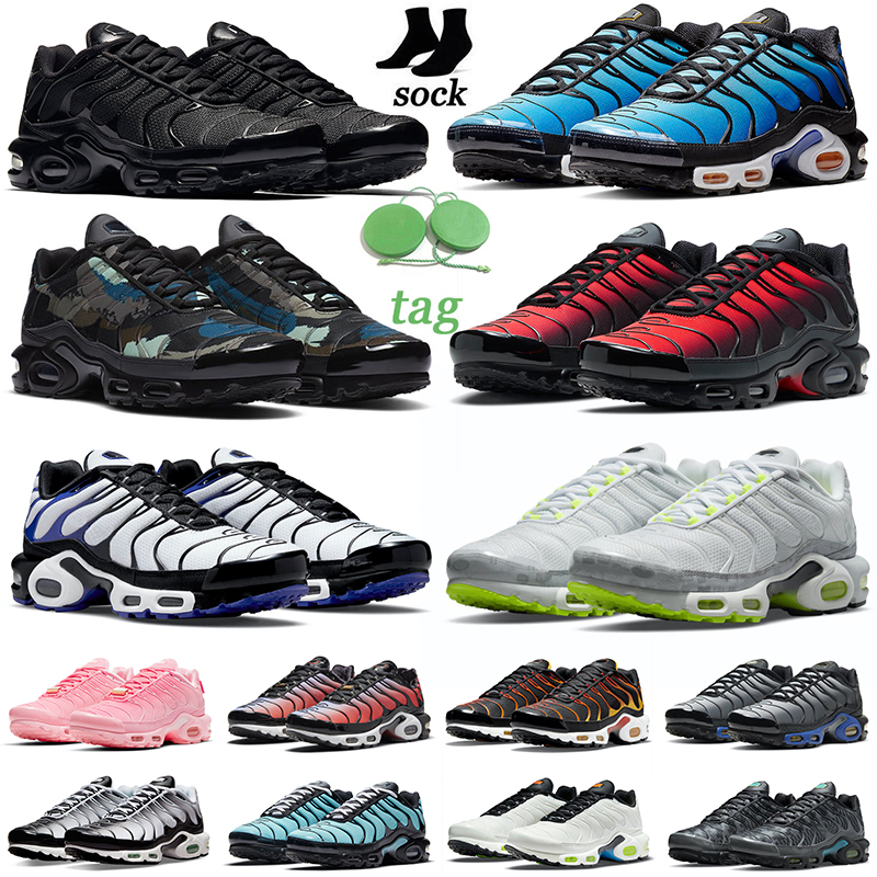 

tn plus running shoes tns sneakers Sustainable Black Volt Grey Reflective Greedy Atlanta Hyper Blue OREO max airs women mens trainers sports Chaussures, 40-46 blue fury