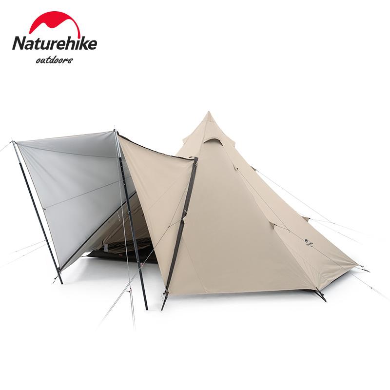 

Tents And Shelters Naturehike Outdoor Multi-person UV Protection Large Space With Chimney 5-8 People Ranch Octagonal Pyramid Tent NH20ZP014