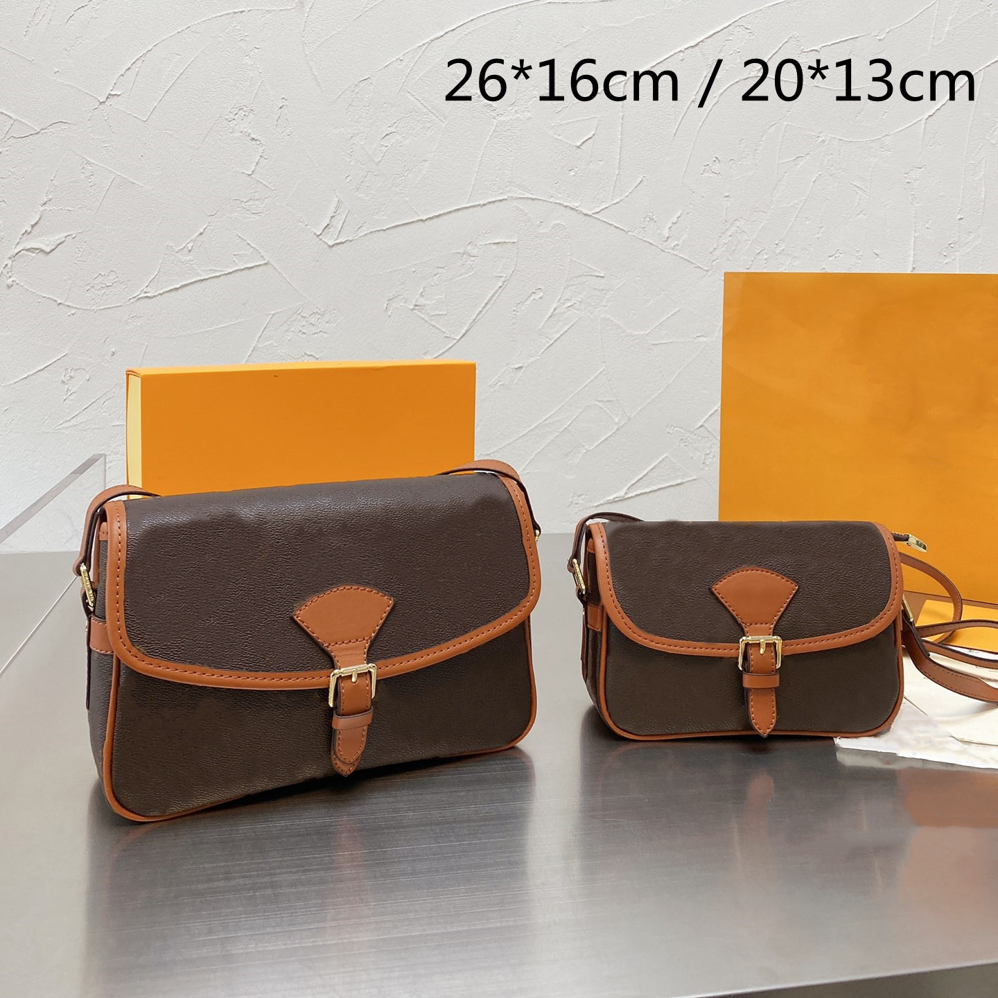 

fashion Women Shoulder Bags Designer Crossbody Messenger Bag Luxury Lady Purses small Flaps Leather high quality 2 size, This price option is not for sale.