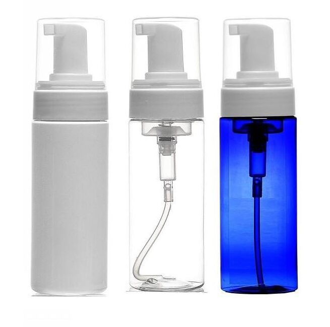 

200 ml Foaming Plastic Pump Bottle Soap Foam Dispenser-Refillable Portable Empty Hand Suds Dispenser Travel Mini Size