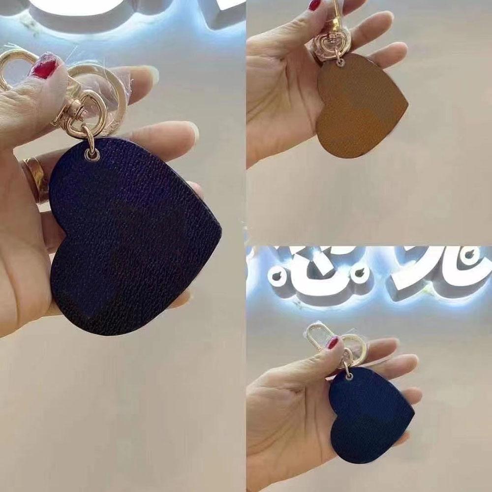 

Women Keychain heart Key ring Cute PU Chain Bag phone Charm Boutique Car Holder Design KeyRing Accessories