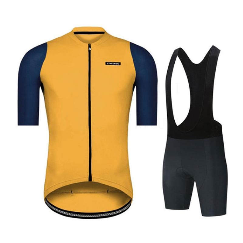 

Racing Sets Cycling Team Jersey Bike Shorts Suit Summer Ropa Ciclismo Triathlon Men Bicycle With Bib Quick Dry Clothing, Black;blue