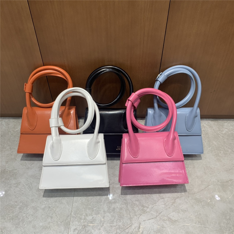 

2022 women famous brand pu leather shoulder crossbody bags luxury designer small purses mini tote clutch strap, White