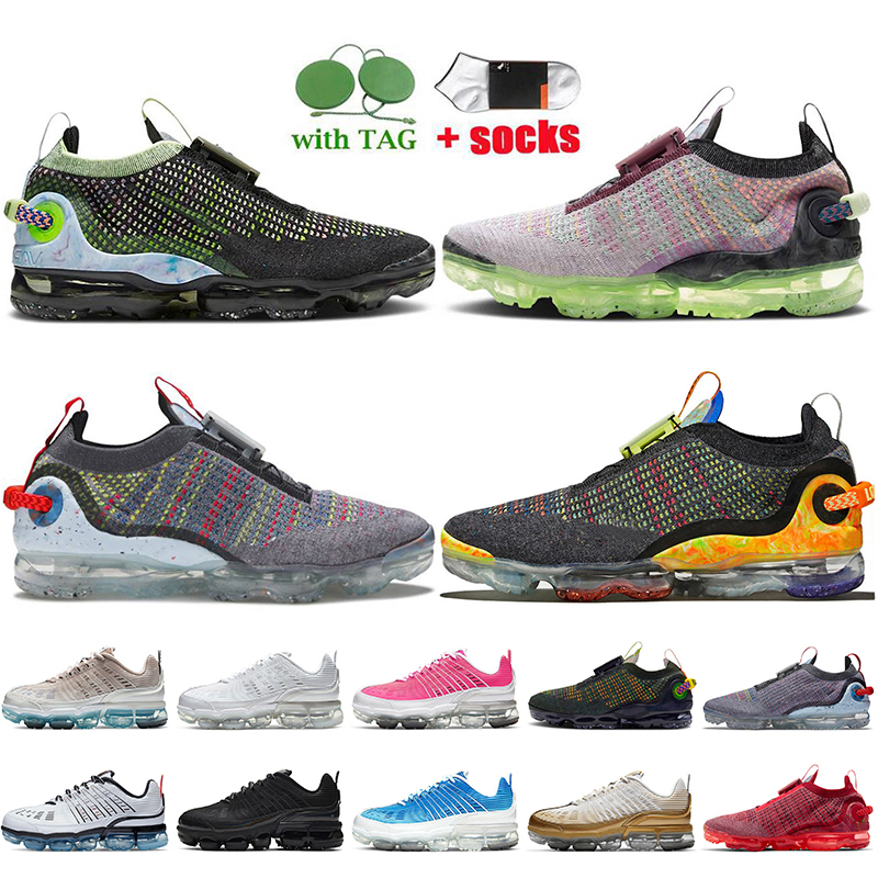 

Big Size 13 Fly Knit Womens Mens Trainers Running Shoes Vapourmax Black Multi Ash Volt Smoke Grey Laser Orange Triple White Off Sneakers, C49 laser blue 40-45
