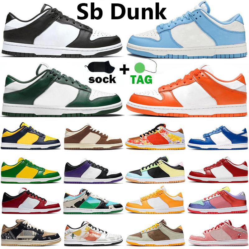 

2022 Top Quality Low SB Dunks men women running shoes Spartan Green Coast Black White Kentucky Syracuse Photon Dust College Navy dunk mens trainers designer sneakers, Shoe box