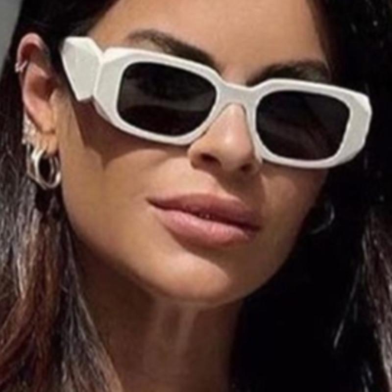 

Sunglasses Vintage Seay Designer For Women 2021 Fashion Small Square Eyewear Elegant Trend Leopard Big Shades