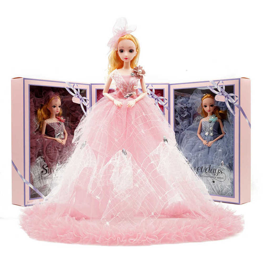 

40cm wedding dress Doll Girl's toy shop gift box set Yiwu cartoon doll
