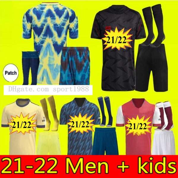 

Arsen soccer jersey Gunners 20 21 22 SAKA THOMAS WILLIAN NICOLAS TIERNEY collection football shirts adult and kids kit fourth HUMA, Multi
