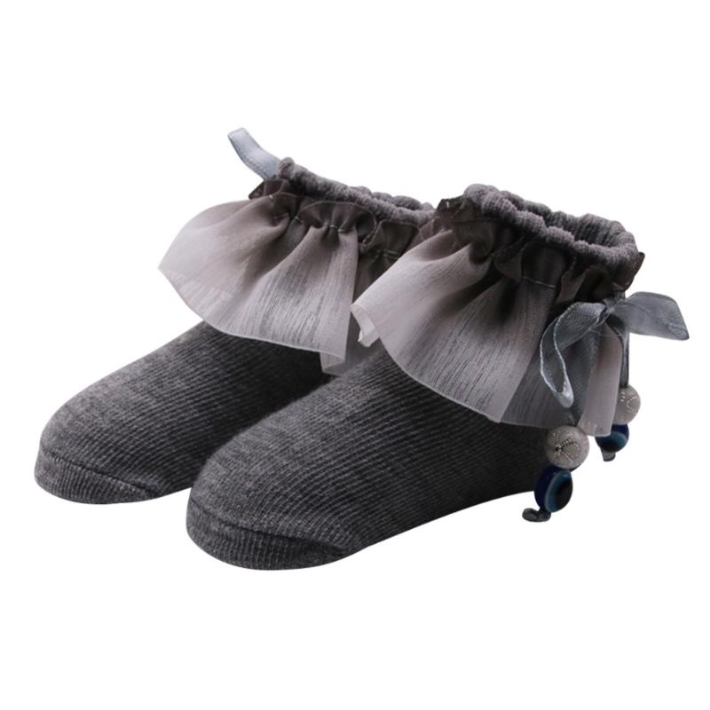 

Baby Girl Cute Socks Cotton Mesh Bow Princess Party Toddler Children, Pink;yellow