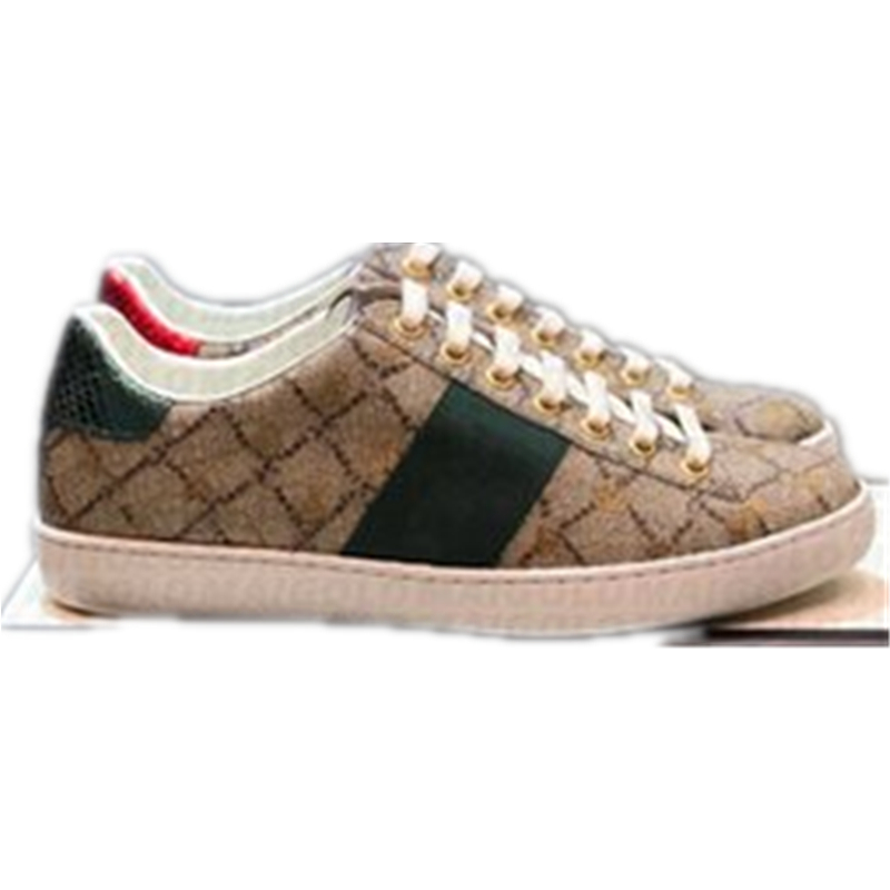 

50%Off Top Quality Casual Dress Shoes Men Women Luxury Sneaker Cow Leather Bee Pattern Red Bottom Tiger Red Green Stripes Sports White Designer Trainers 35-46 Box, It is box not shoes