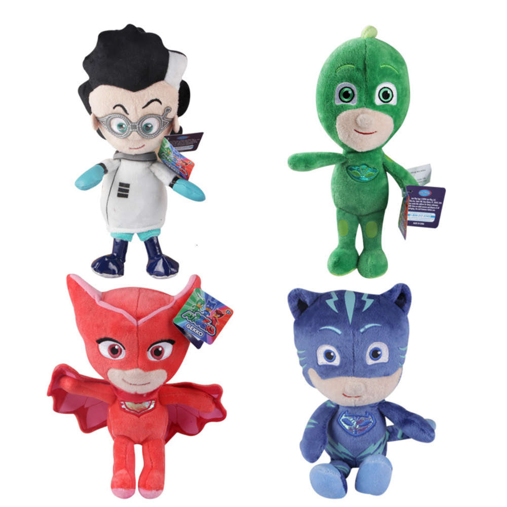

Masked 4 Plush Dolls cartoon doll teacher children's gift, Blue
