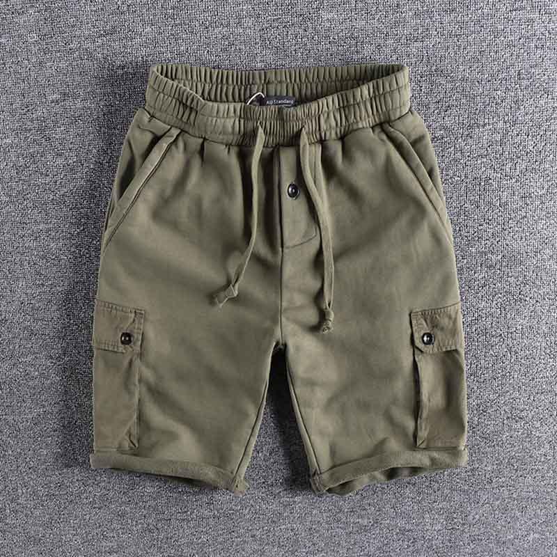 

Men' Shorts 2021 Arrival Multi Bag Fashion, Youth Health Shorts, Simple Designer Drawstring Wear And Summer Casual 0287, Army green