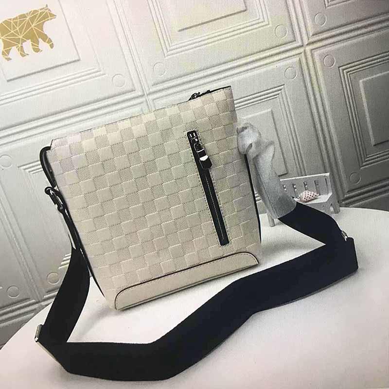 

LVLOUISVITTON BAGVUTTON LLe3 DISCOVERY Men Dust N40122 Messenger Designers Crossbody Leather Business Bags Fashion La Gnai