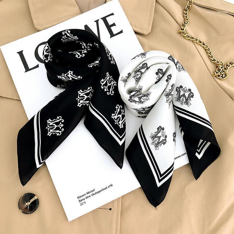 

Brand 100% Mulberry Silk Scarf Women Foulard Square Headband Fashion Neckerchief Scarves Bandana Hijab 53*53cm1